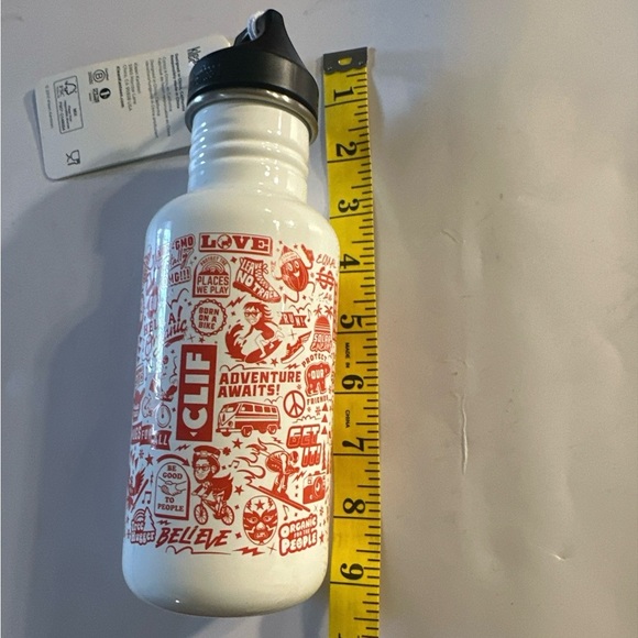 Grand & Greene White and Red Doodle Pattern Bottle - Picture 3 of 3